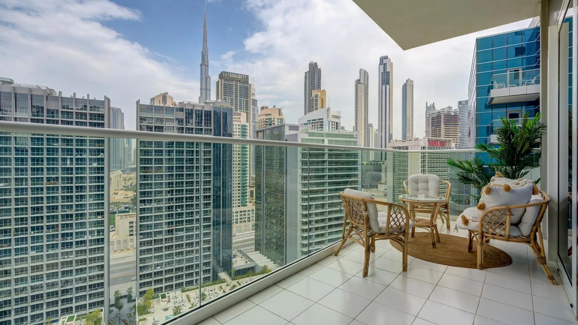 Apartmán Burj Khalifa View Boho Suite - Downtown Dubaj