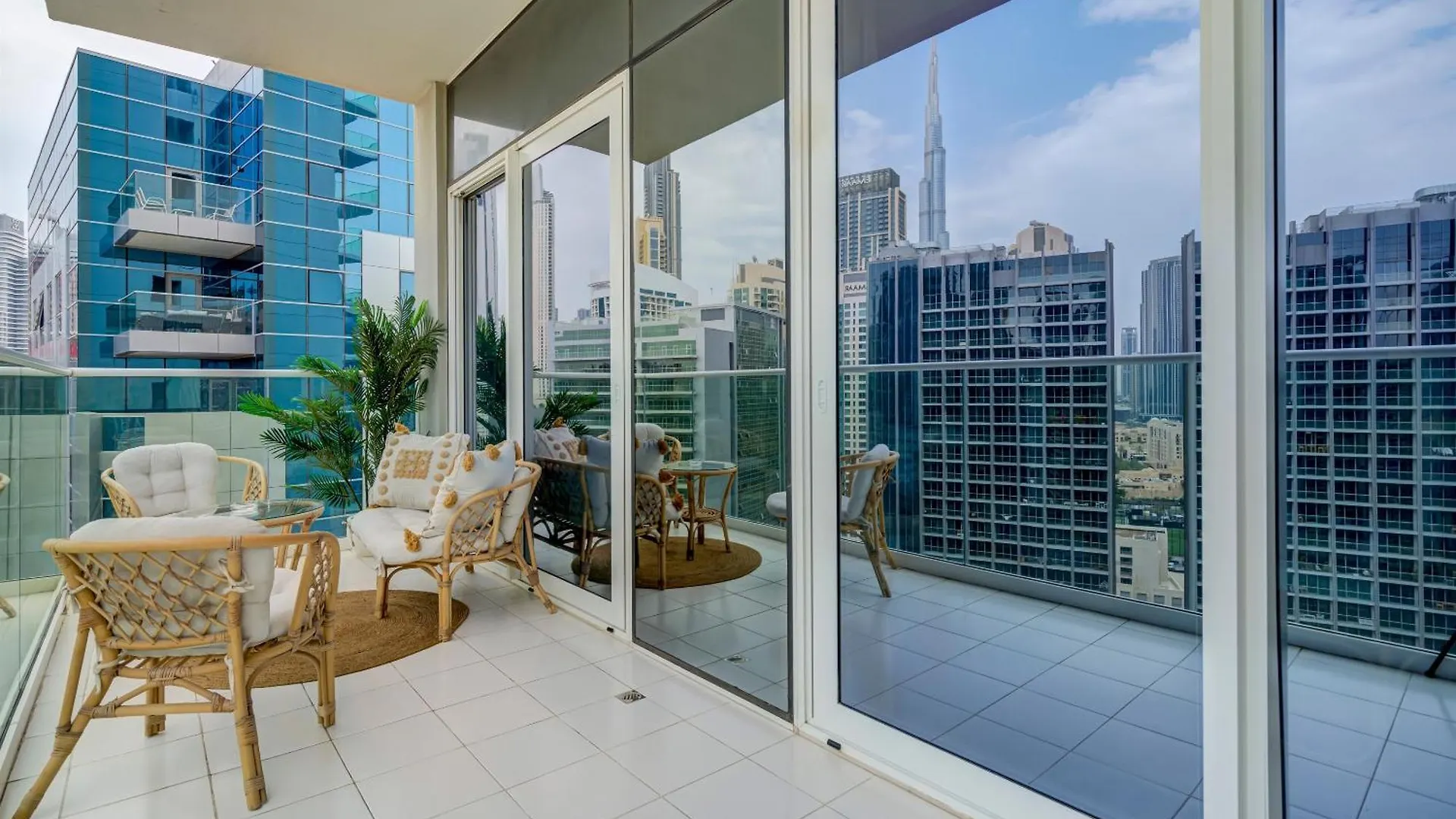 Apartmán Burj Khalifa View Boho Suite - Downtown Dubaj