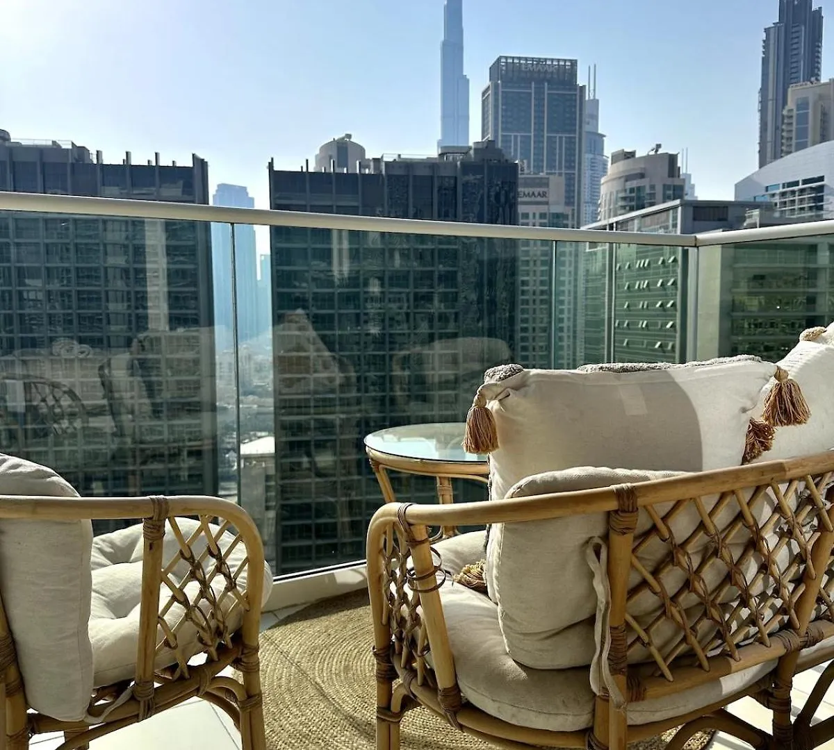 Apartmán Burj Khalifa View Boho Suite - Downtown Dubaj